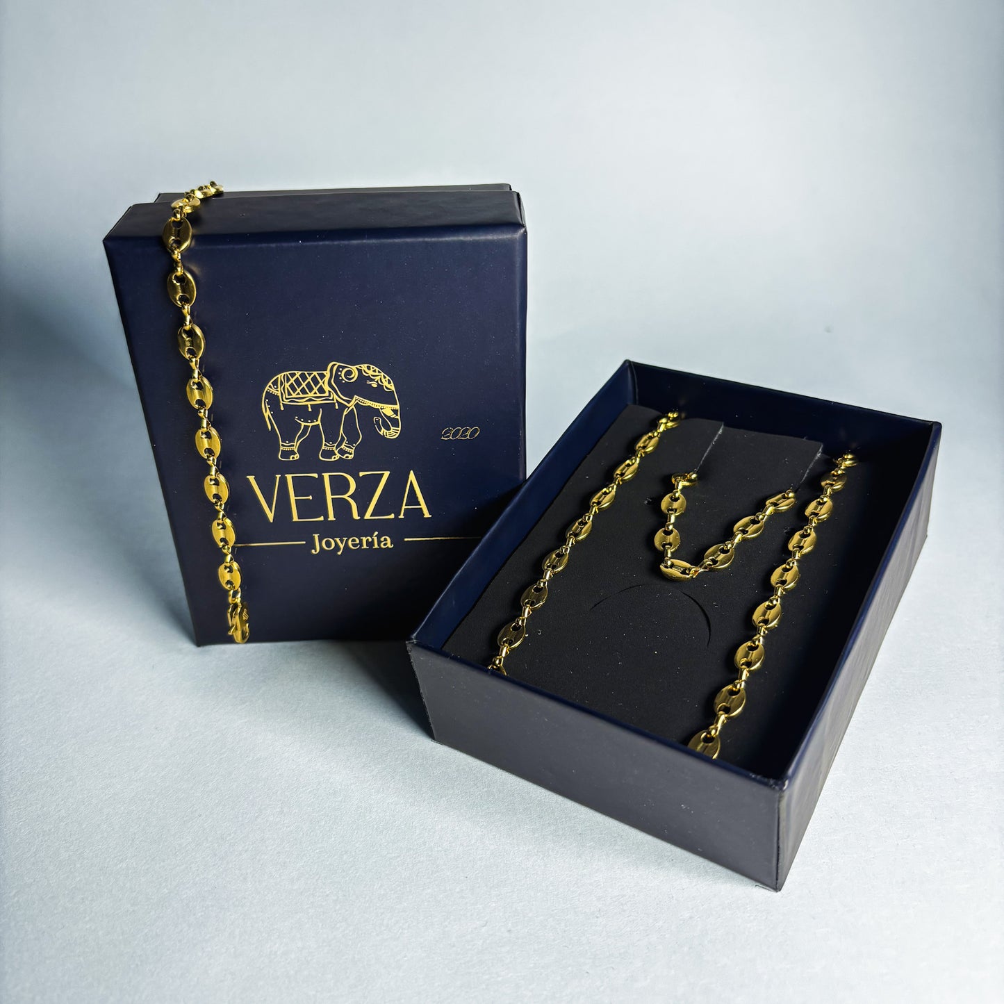 Cadena Gucci + Pulsera + Dije Opcional