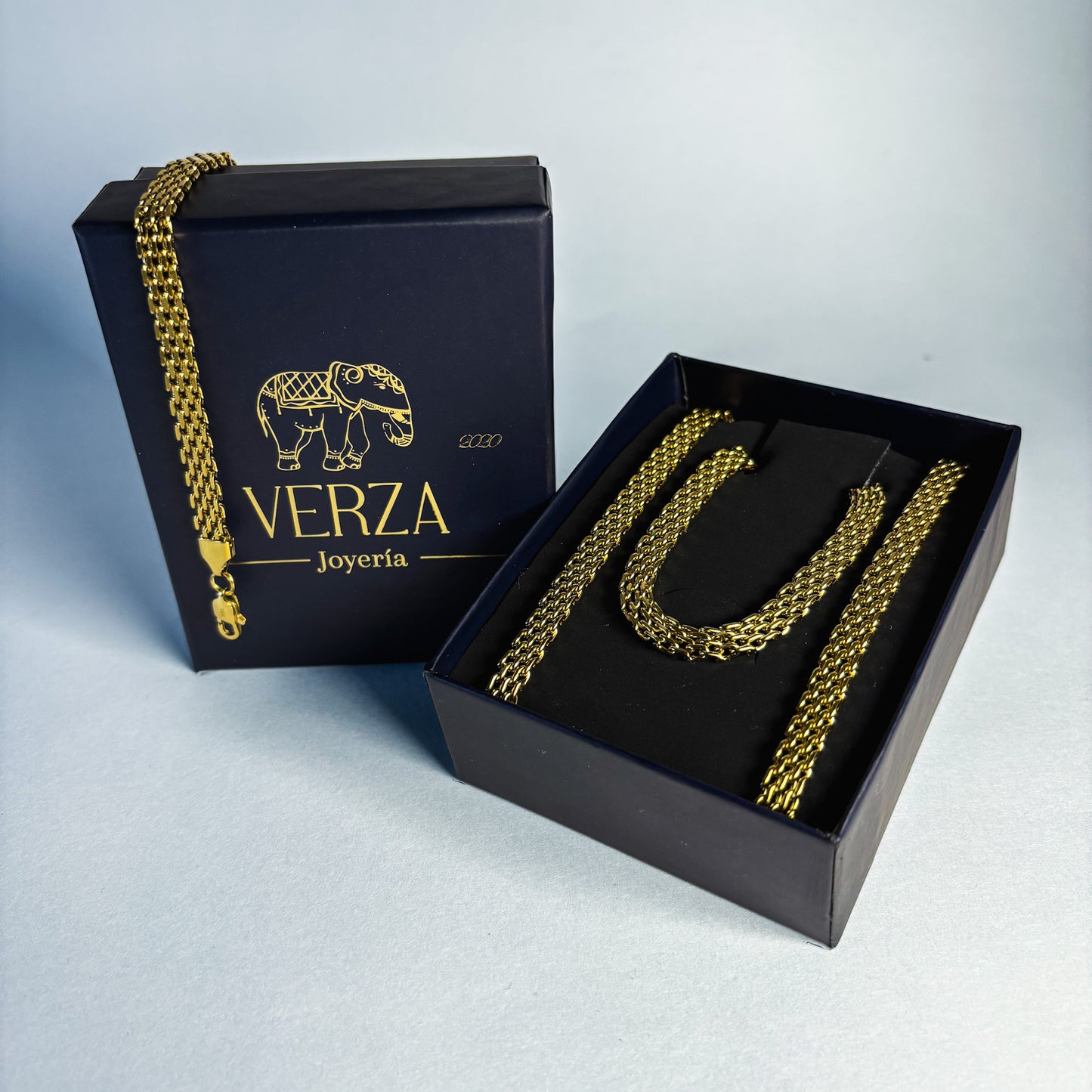 Cadena Chinesca + Pulsera +  Dije opcional