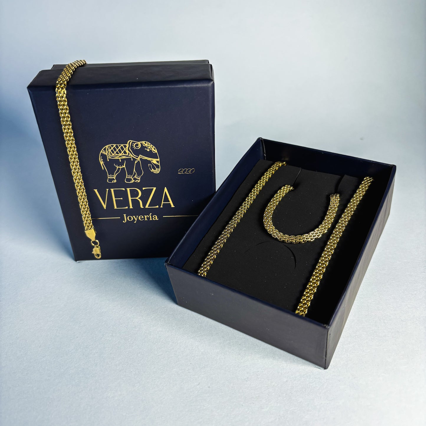 Cadena Chinesca + Pulsera +  Dije opcional
